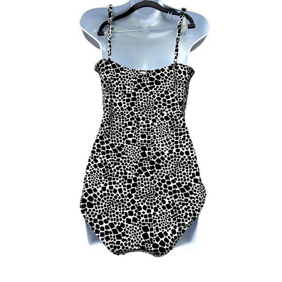 Calvin Klein Black Swimsuit Sz 10 - Picture 2 of 8